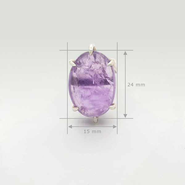 Amethyst Ring Measurements