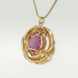 Angel's Nest Alexandrite Pendant Side
