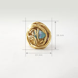Angel's Nest Aqua Aura Ring Limited Edition
