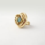 Angel's Nest Aqua Aura Ring Limited Edition