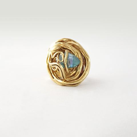 Angel's Nest Aqua Aura Ring Limited Edition