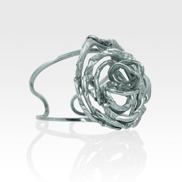 Angel's Nest Cuff Silver Side View