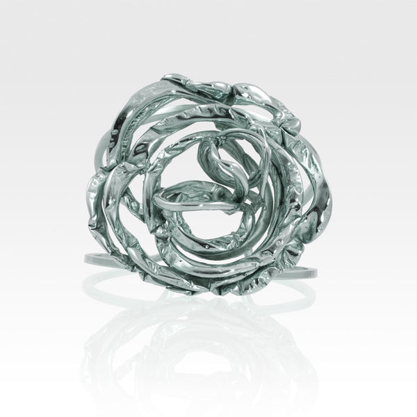 Angel's Nest Cuff Silver