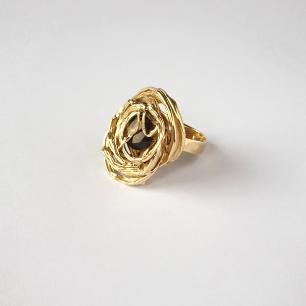 Angel's Nest Smoky Quartz Ring Limited Edition