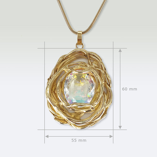 Angel's Nest Mystic Topaz Pendant Limited Edition 1 *SOLD*