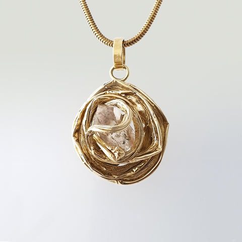 Angel's Nest Rutilated Quartz Pendant Limited Edition 1 *SOLD*