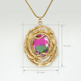 Angel's Nest Tourmaline Pendant Measurements