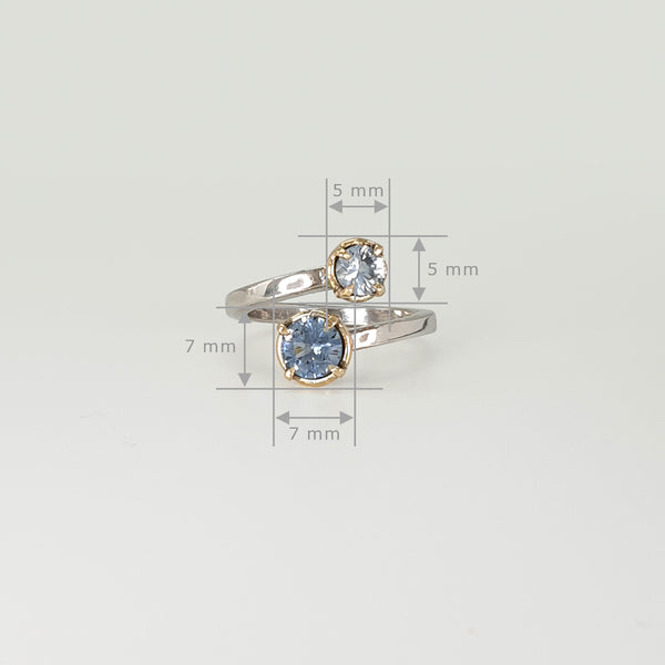 Aquamarine Ring Measurements