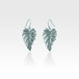 Art Deco Leaf Earrings