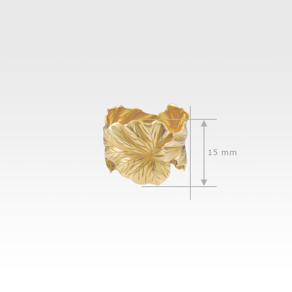 Art Deco Leaf Ring