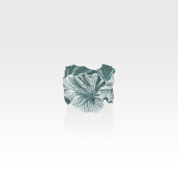 Art Deco Leaf Ring