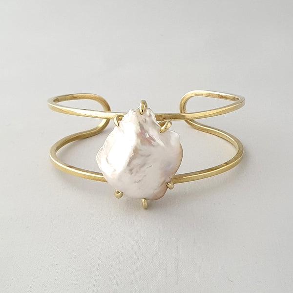 Baroque Pearl Cuff