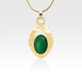 Hammered Pendants - Onyx