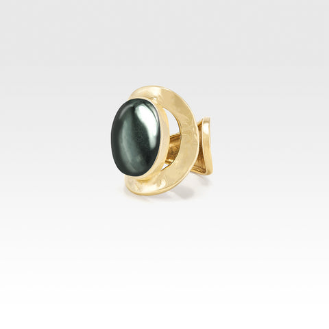 Hammered Ring Hematite
