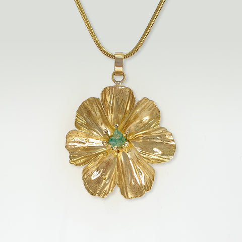 Hibiscus Flower Pendant