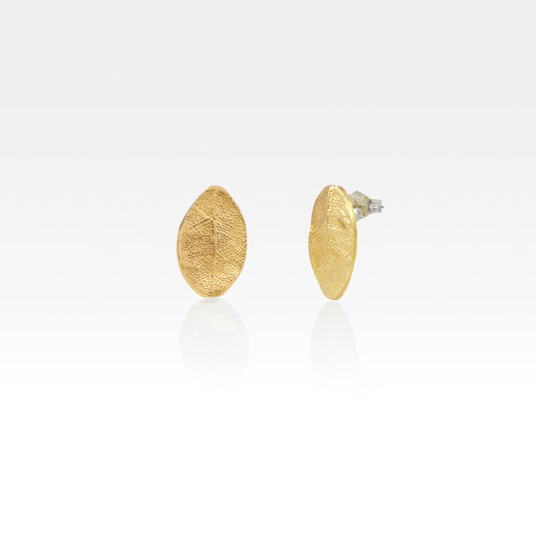 Laurel Leaf Stud Earrings