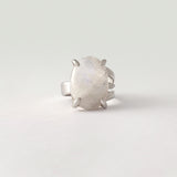 Moonstone Ring Silver