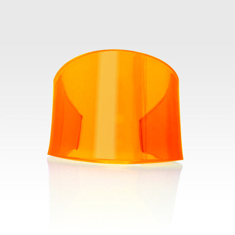 Plexiglas Cuff Orange