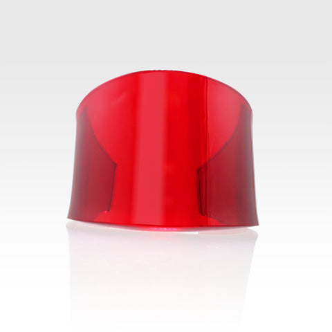 Plexiglas Cuff Red