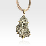 Pyrite Pendant Large