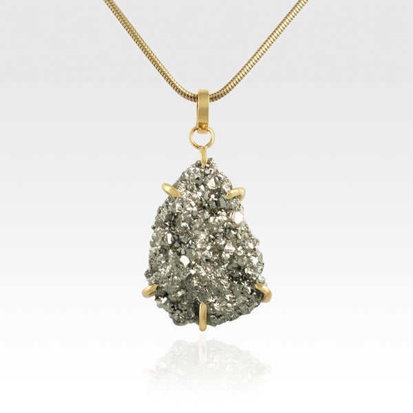 Pyrite Pendant Medium