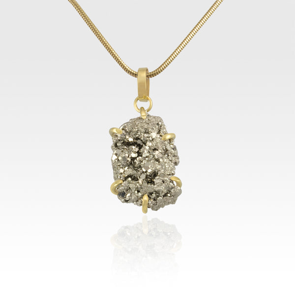 Pyrite Pendant Small