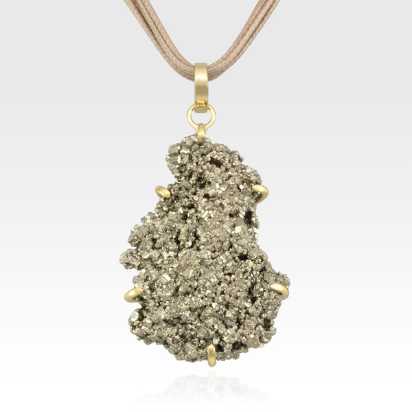 Pyrite Pendant X-Large