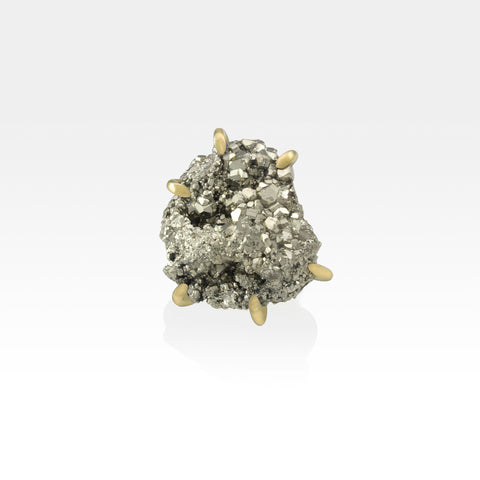 Pyrite Ring Large