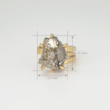 Pyrite Ring Small Measurements