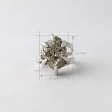 Pyrite Ring Small Measurements