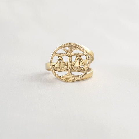 Star Signs Libra Ring