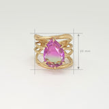 Twiglet Tourmaline Ring Measurements
