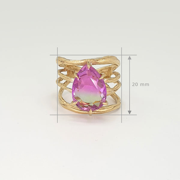Twiglet Tourmaline Ring Measurements