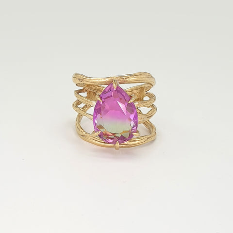 Twiglet Tourmaline Ring