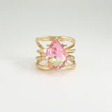 Twiglet Bi-Colour Tourmaline Ring 3