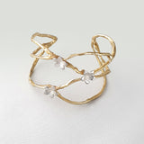 Twiglet Flower Two Tone Cuff Overview