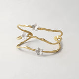 Twiglet Flower Two Tone Cuff Limited Edition 2 *SOLD*