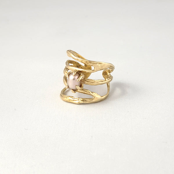 Twiglet Pearl Ring Pink Limited Edition *SOLD*