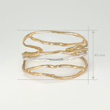 Twiglet Two Tone Cuff Measurements