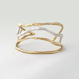 Twiglet Two Tone Cuff
