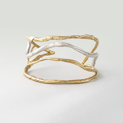 Twiglet Two Tone Cuff