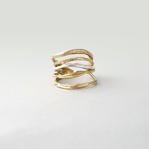 Twiglet Two Tone Ring