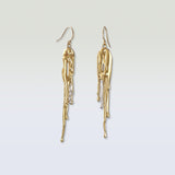 Waterfall Two Tone Earrings
