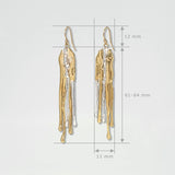Waterfall Two Tone Earrings Limited Edition 2 *SOLD*
