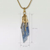 Waterfall Two Tone Kyanite Pendant Measurements