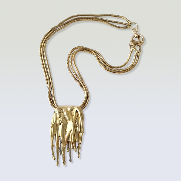 Waterfall Two Tone Pendant