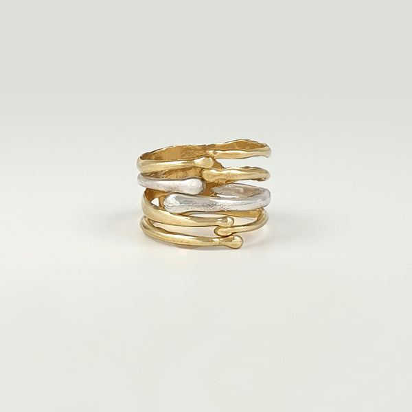 Waterfall TT Ring