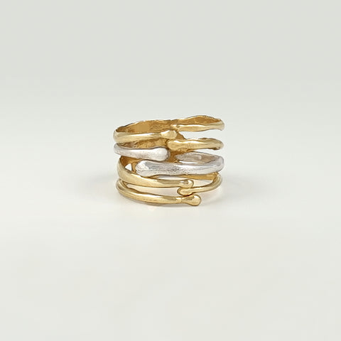 Waterfall TT Ring