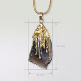 Waterfall Two Tone Smoky Quartz Pendant Limited Edition 1