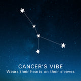 Cancer's Vibe: Cancers wear their hearts on their sleeves.